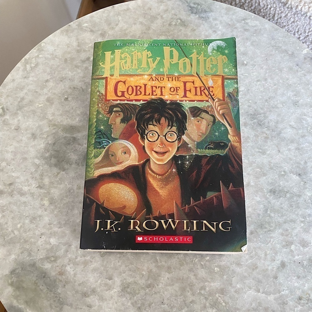 Harry Potter and the Goblet of Fire Paperback Book Scholastic
